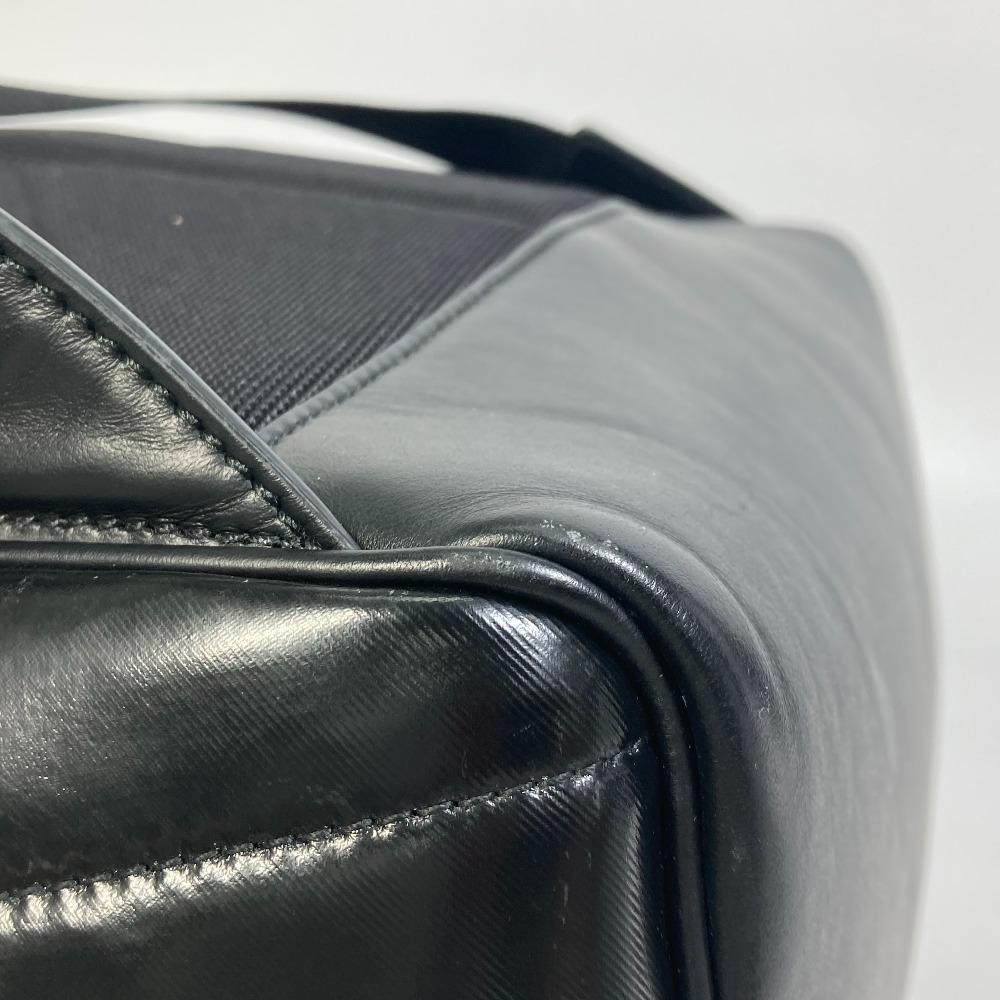 Burberry 8021908 ML JETT Zaino Horseferry Tela rivestita Nero/Bianco