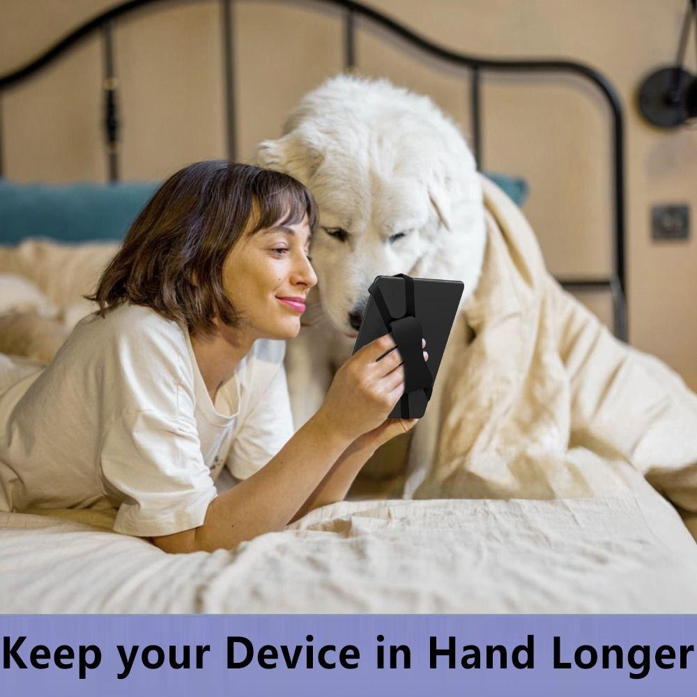 Silicone Tablet Secure Hand Strap Phone Fixed Belt for Kindle/Kobo/Boox/Lenovo Handheld Reading