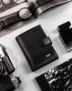 Carbon Leather Card Wallet - Peterson
