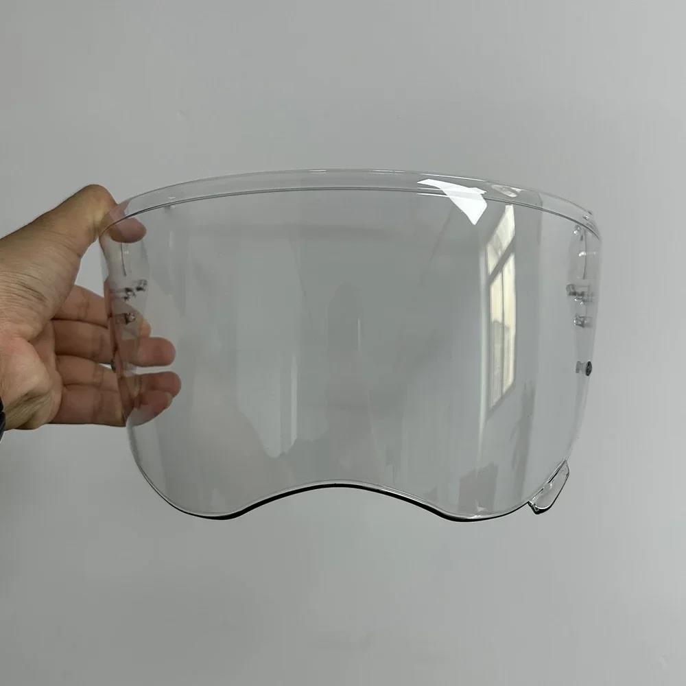 Photochromic Helmet Visor For SHOEI HORNET ADV Rally Helmet Visor Goggles Hromic Tea Black Automatically Darkens Lens2