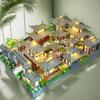 1022 Piece 3D Building Block Set - Suzhou Garden Traditional Architecture, Perfect Gift for Halloween and Easter
