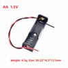 Custodia per Batteria con 1/2/3/4/5/6 Scomparti in Plastica Scatola per Batterie Organizzazione Batterie