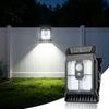 Upgraded Solar Clip Light with Motion Sensor,28 LEDs,3 Modes,Waterproof Clamp Solar Lights,Adjustable Solar Security Lights for Fence,Wall,Garage