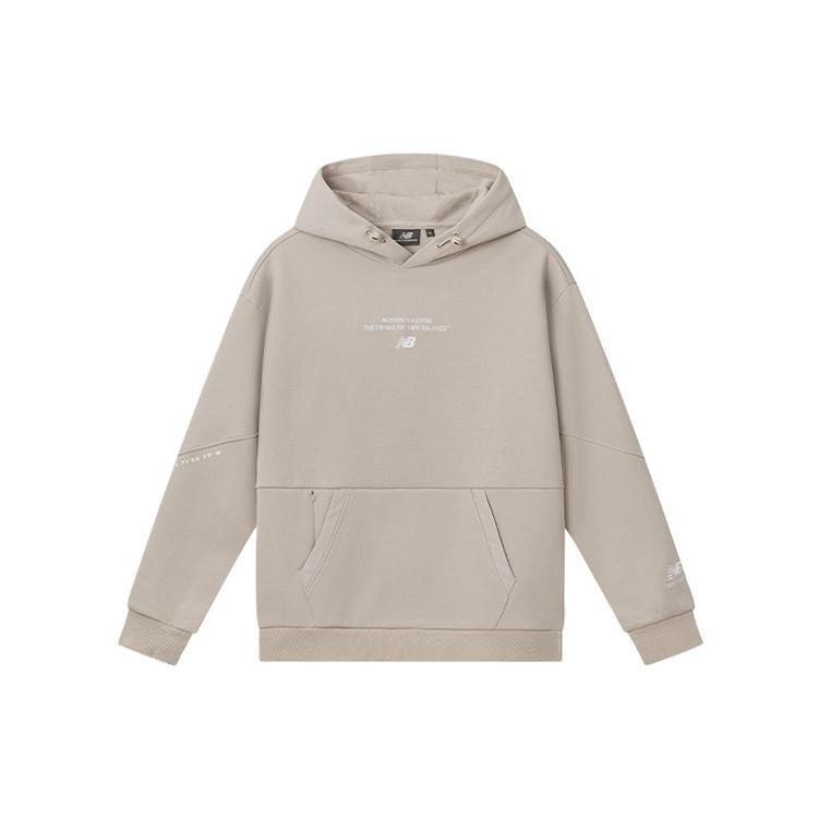 New Balance Lifestyle Hoodie Asia Sizing  Beige  Unisex 5CC39593-LBE L