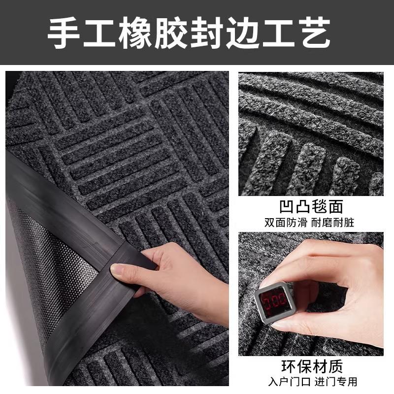 Non Slip Entry Door Mat Absorbent Floor Rug Home Office Hotel Entrance