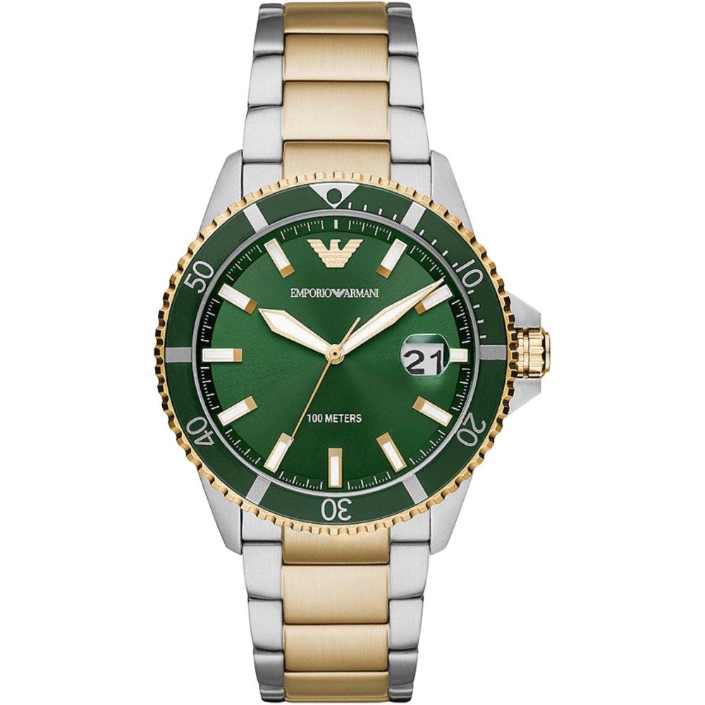 Emporio Armani AR80063 Divkrāsu Vīriešu Pulkstenis
