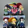 Demon Slayer Latest Style Plum Rain Series Blind Box Figure Kochou Shinobu Tomioka Giyuu Kanroji Mitsuri Mystery Toy Gift