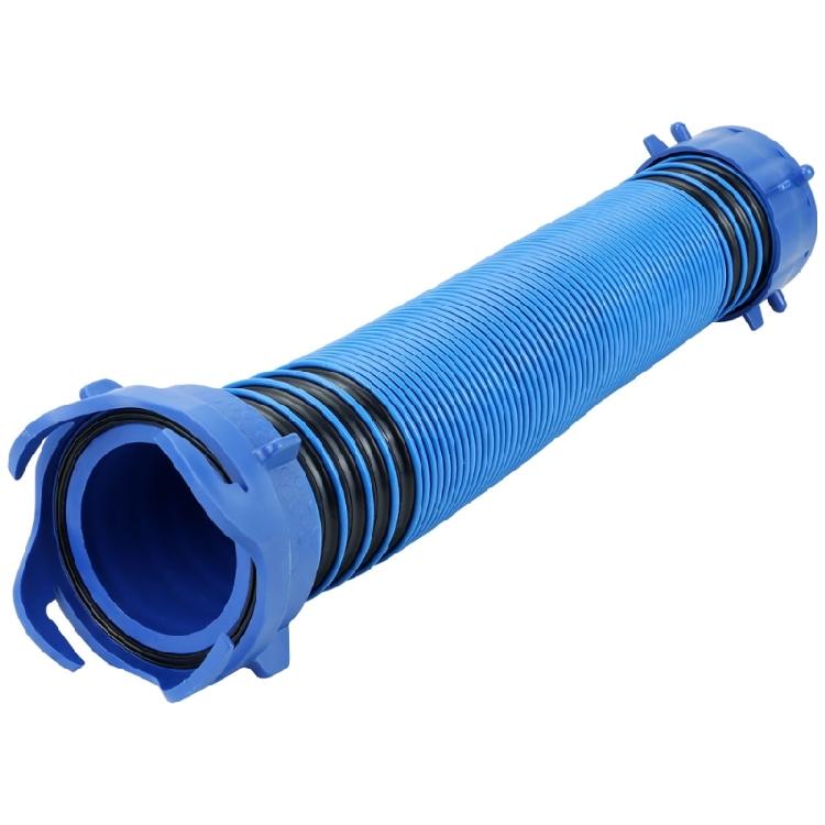 3FT Long Rvs Sewer Hose Set TPE Reinforced Waste Hose Drainage Pipe for Camping Trailers Weather Resistant