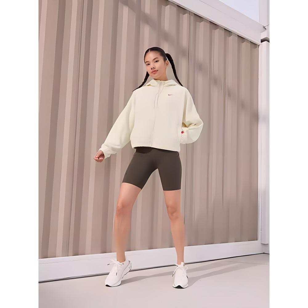 New Nike Dragon New Year's Collection Velvet feel Coat Women's Coconut Milk FZ6387-113