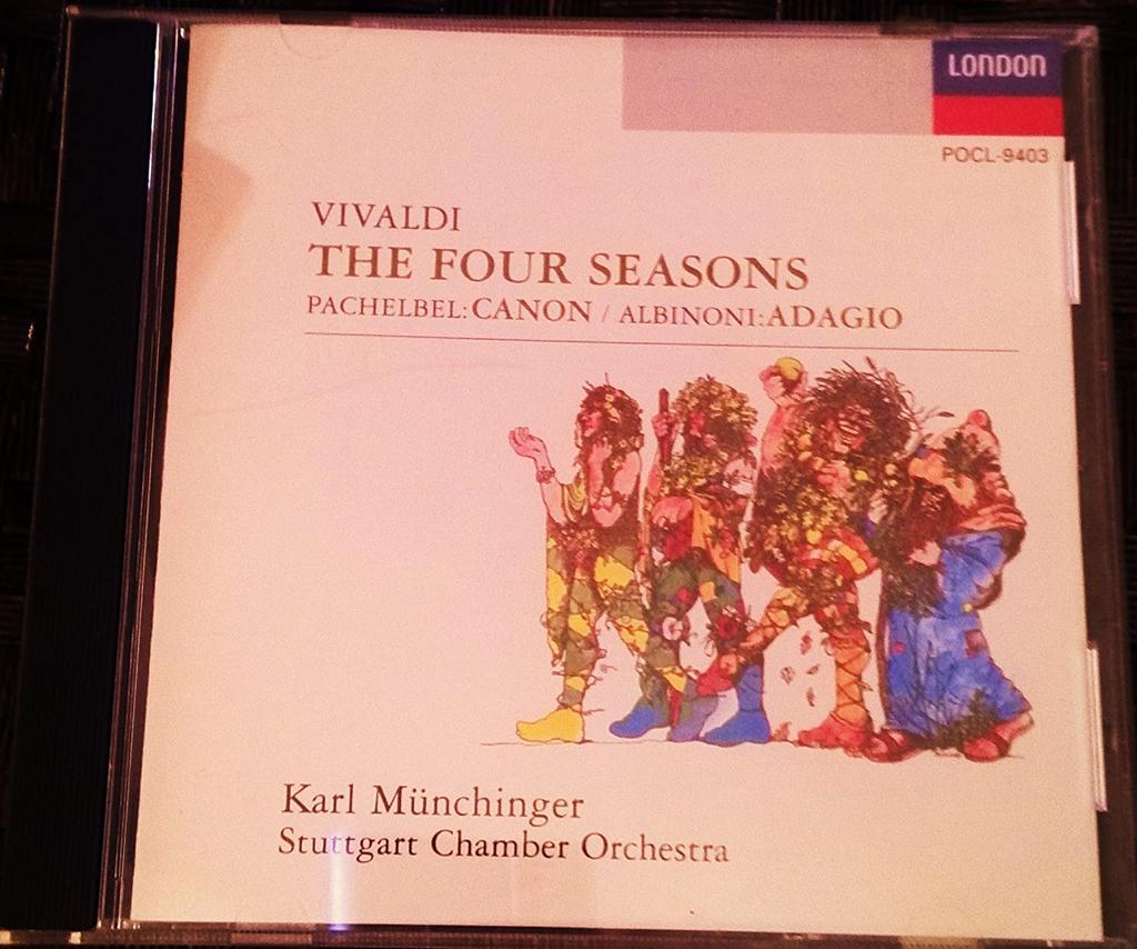 CD ANTONIO VIVALDI - Vivaldi: Concerto Four Seasons, etc Japan ObiClassical Used