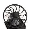 Portable Clip On Cap Fan Mini Solar Powered Fan Summer Hat Cap Clip Cooler Fan Outdoor Picnic Camping Hiking Wilderness Fans