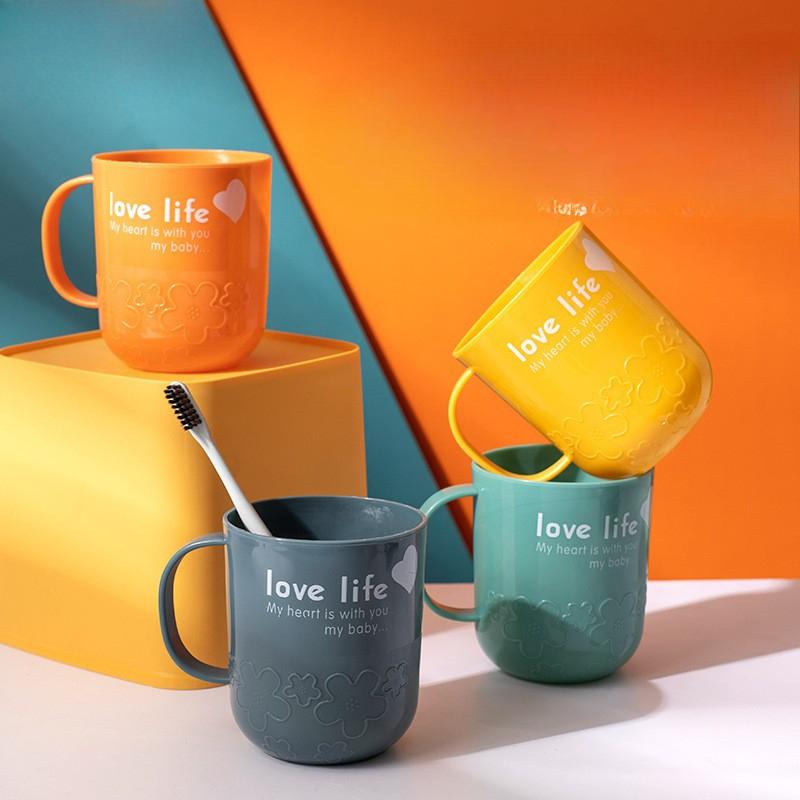 Hochwertiger Haushalts-Kinderwasserbecher, niedlicher Mundspülbecher und Zahnputzbecher mit großem Fassungsvermögen