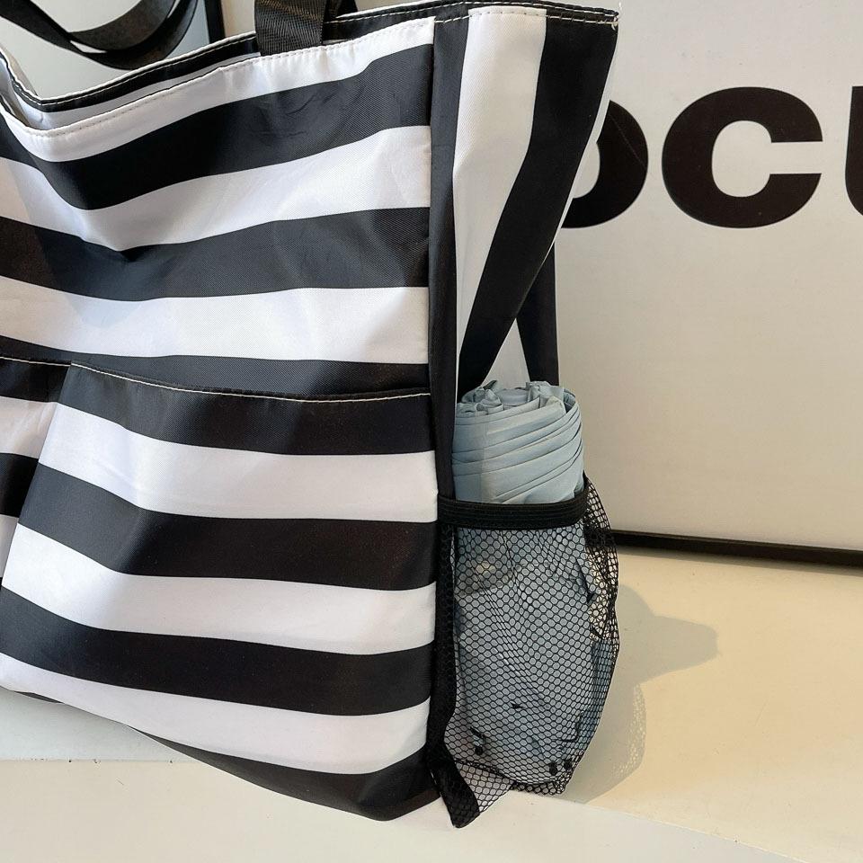 Übergroße Strandtasche Wasserdicht und Sanddicht Damen Strandhandtasche mit Reißverschluss und Feuchtfach, Geeignet für Schwimmbad, Fitnessstudio, Lebensmittelgeschäft, Reisen