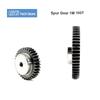 1PC 45# Steel 1M 100T Spur Gear Bore 8mm 10mm 12mm 14mm 15mm Metal Motor Pinion 1 Mod 100 Teeth With Step Gears CNC Parts