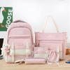 School Bag Primary School Students Children's School Backpack Junior High School Students Middle School Students Five Piece Backpack
