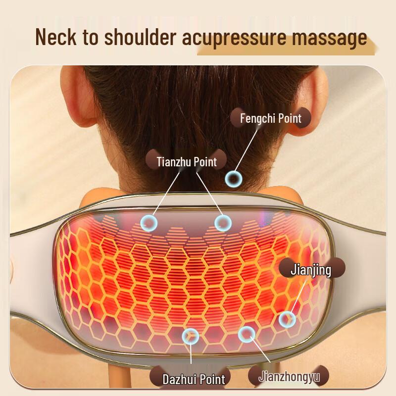 HEZHENG Kneading Neck and Shoulder Massager Shawl