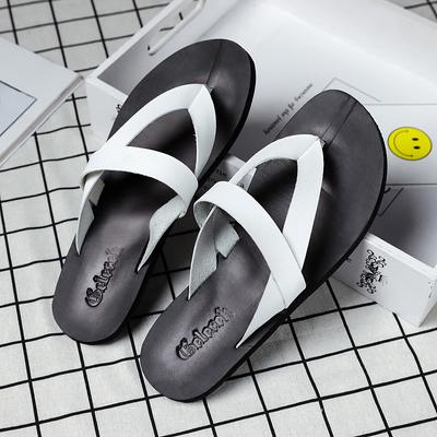 FashionSummer Mens Sandals Summer Comfortable Casual High Quality Flip Flops Outdoor Non-Slip Beach Slippers For Men Hombre Mocassin