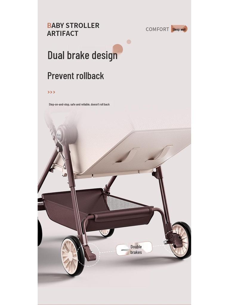 Ultraleichter tragbarer Reisebuggy für Kinder - Faltbar, kompakt, kostenloser Versand