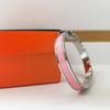 Bracelet Émail Coloré Bracelet Couple Acier Inoxydable Plaqué Or Bracelets Couple Émail Coloré