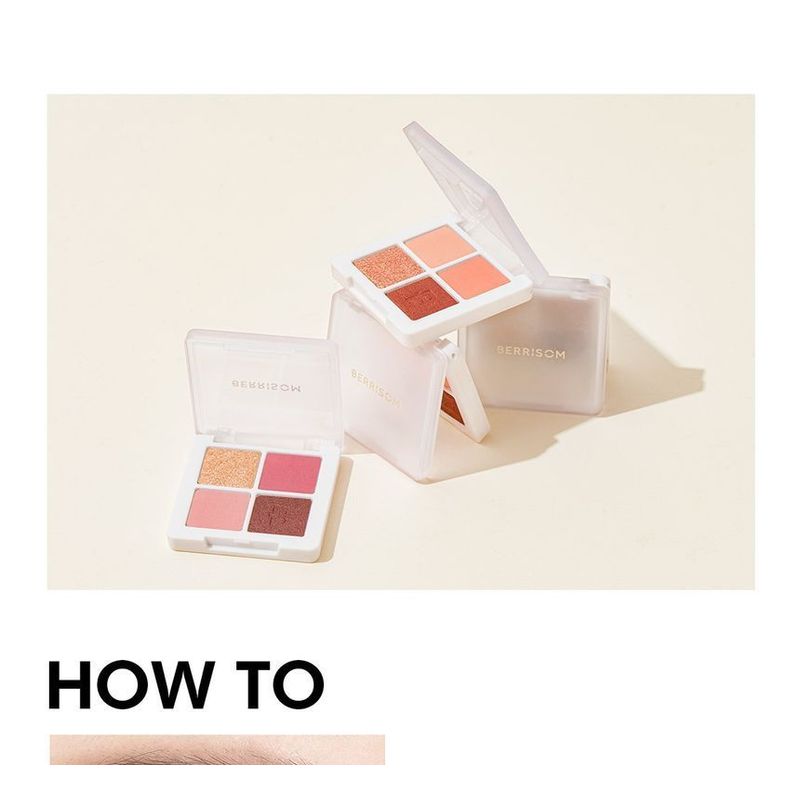 Berrisom - Real Me Lidschattenpalette - 4 Farben