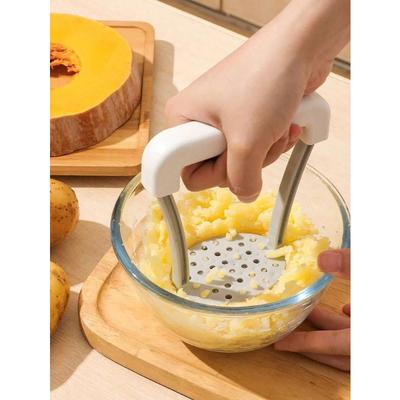 1 buc. Pisător Manual de Cartofi, Zdrobitor de Cartofi, Instrument Manual Durabil din Plastic pentru Pasat, Instrument de Zdrobire Legume Fructe pentru Bucătărie, Zdrobitor G Press