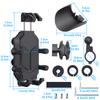 Motorcycle Bicycle Handlebar Phone Bracket QC3.0 USB Charging Mount Stand Holder