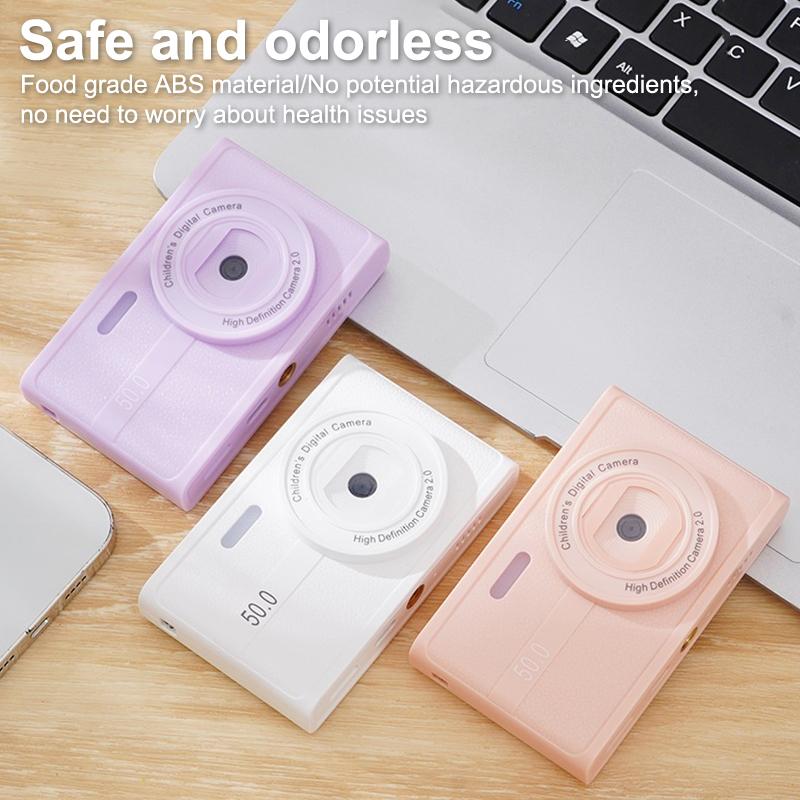 4K Ccd Digital Camera 50Mp Travel Selfie Camara Autofocus 8X Zoom Entry-Level Kids Camara Retro Vlogging Portable Card Camera