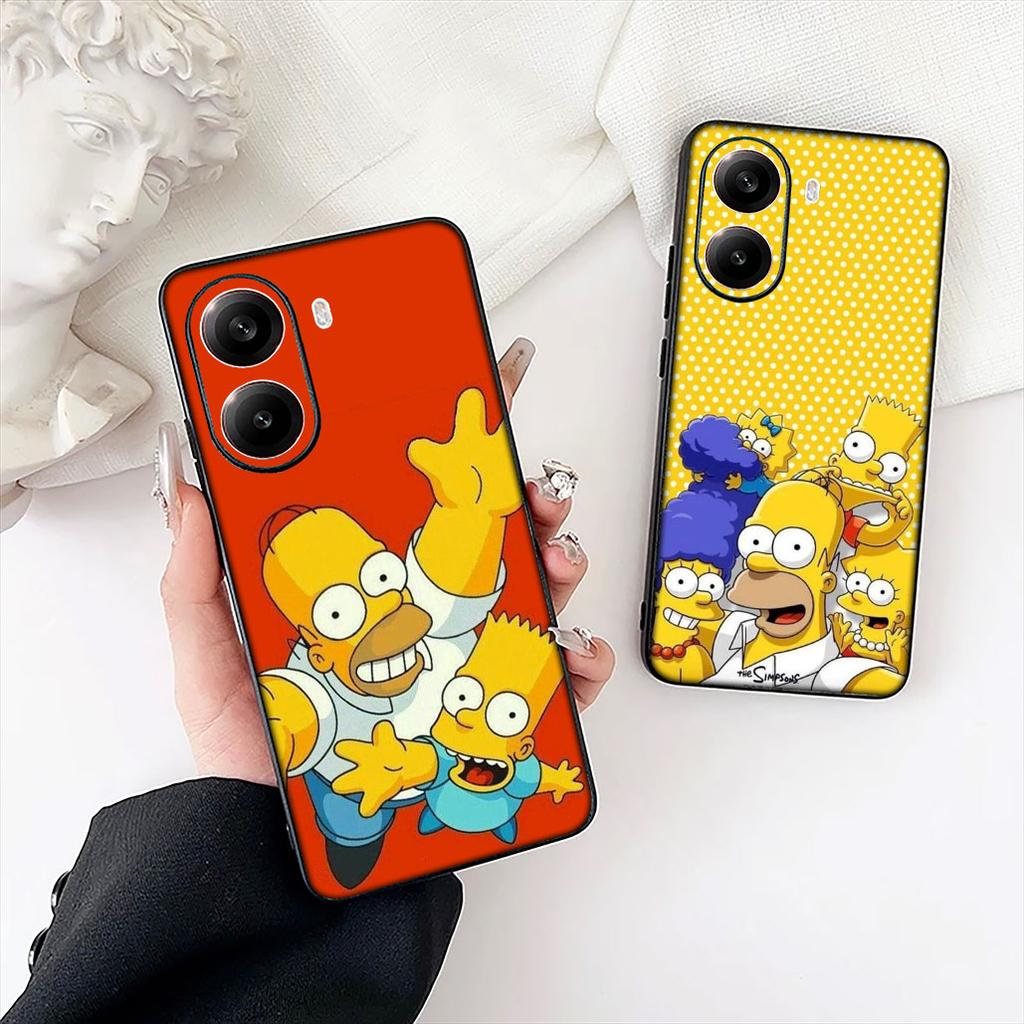 The Wallpaper S-Simpsons-Anime Phone Case for Samsung Galaxy Note 20 9 10 S8 S10 Lite S9 Plus A54 A53 A21S S10E A17 Soft Cover