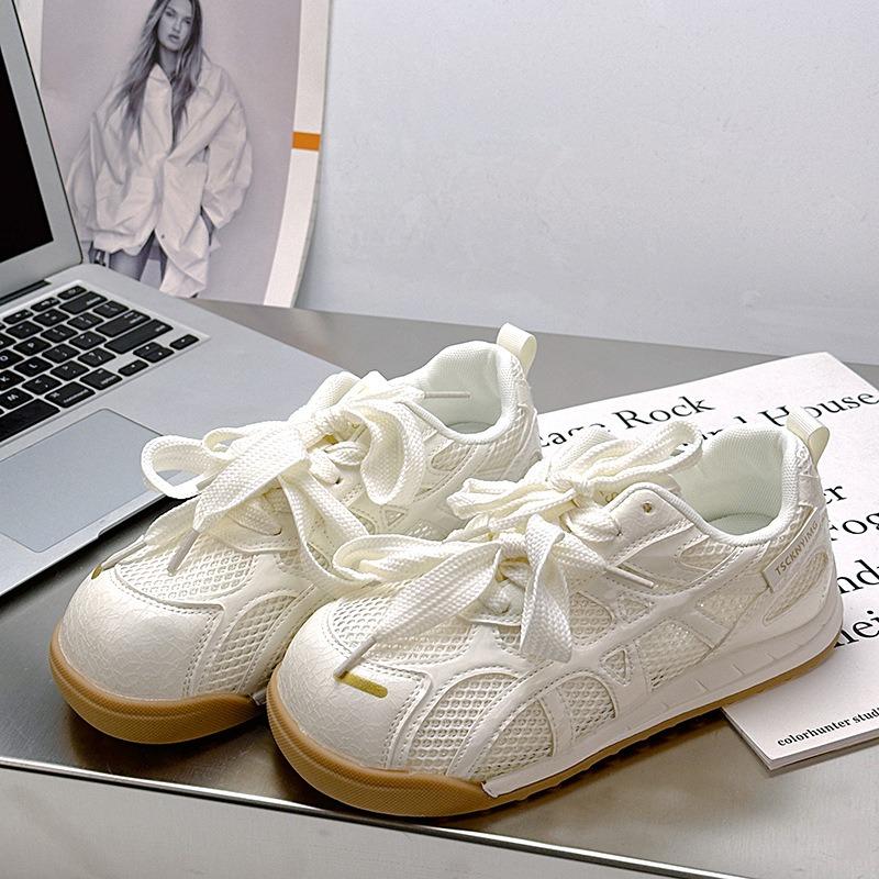 99 women's spring and summer new mesh versatile Hugh fashion soft sole easy to wear breathable sports shoes