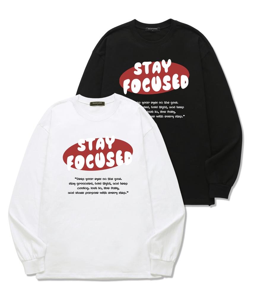 Ujeu Stay Focused Long Sleeve (Dls033) White