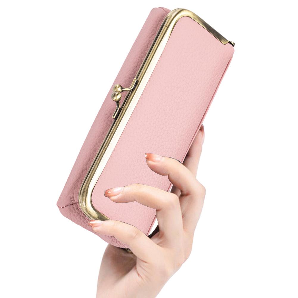 Echtes Leder Sonnenbrillenetui Bügelverschluss Brillenaufbewahrungsetui Tragbares Brillen-Organizer-Etui für Outdoor-Reisen