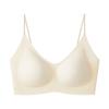 Women Ultra Thin Cool Seamless Beauty Back Wireless Gather Push Up Breathable Large Size Bra
