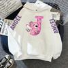 Winter Harajuku Women's Fashion Hoodie Interstellar Baby Women's Pullover Casual Round Neck Letter Printed Hoodie Sportswear Top