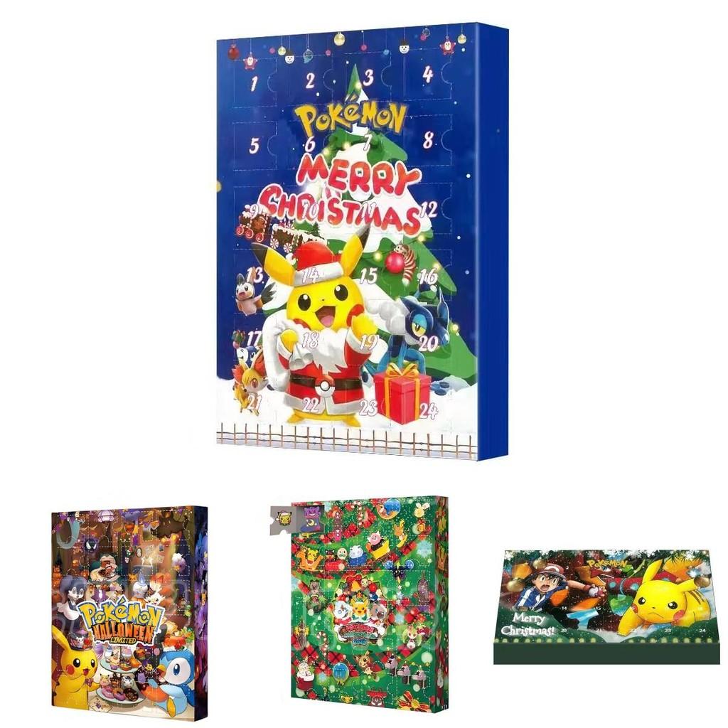 Exciting Pokemon Advent Calendar Blind Box Collection For Kids With 24 Colorful Toys