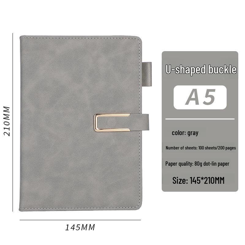 

Утолщенный блокнот A5 для бизнеса - Минималистичный дневник и журнал, Настраиваемый логотип