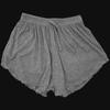 Ladies' Summer Modal Pajama Shorts - Solid Color, Casual, Loose-Fit Home Wear