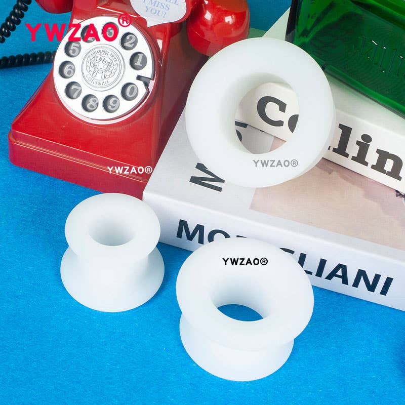YWZAO Anal Plug Hollow Silicone Ring G44