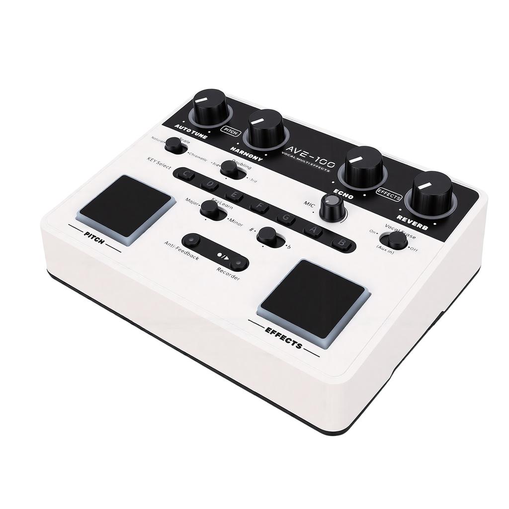 Gesangseffekte Prozessor mit Auto Pitch Harmonischem Gesangs-Eraser Looper OTG Sound Interface Heimstudio Aufnahme für