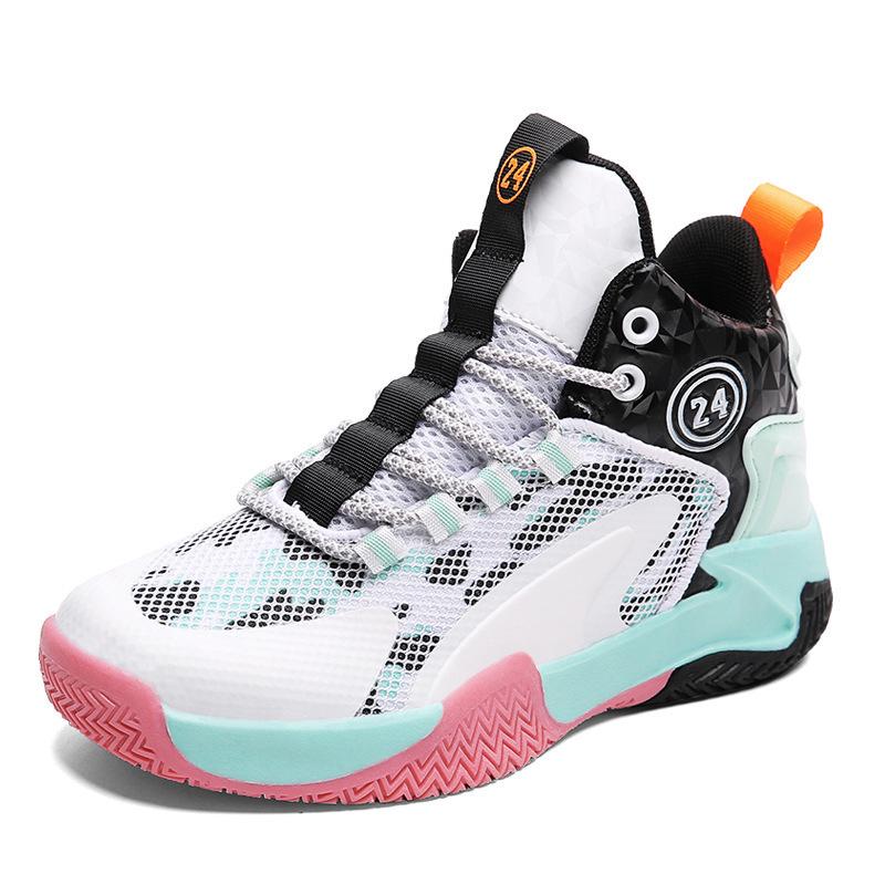Boys basketball shoes new classmates children's sports shoes medium and older children's running shoes youth sneakers boys