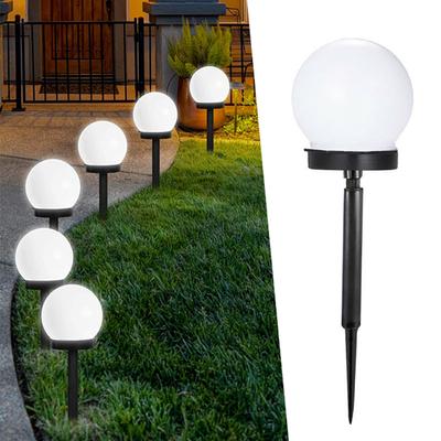 Lampa LED zasilana energią słoneczną, wodoodporna, zewnętrzna lampa ogrodowa, uliczny panel słoneczny, kula świetlna, lampa trawnikowa