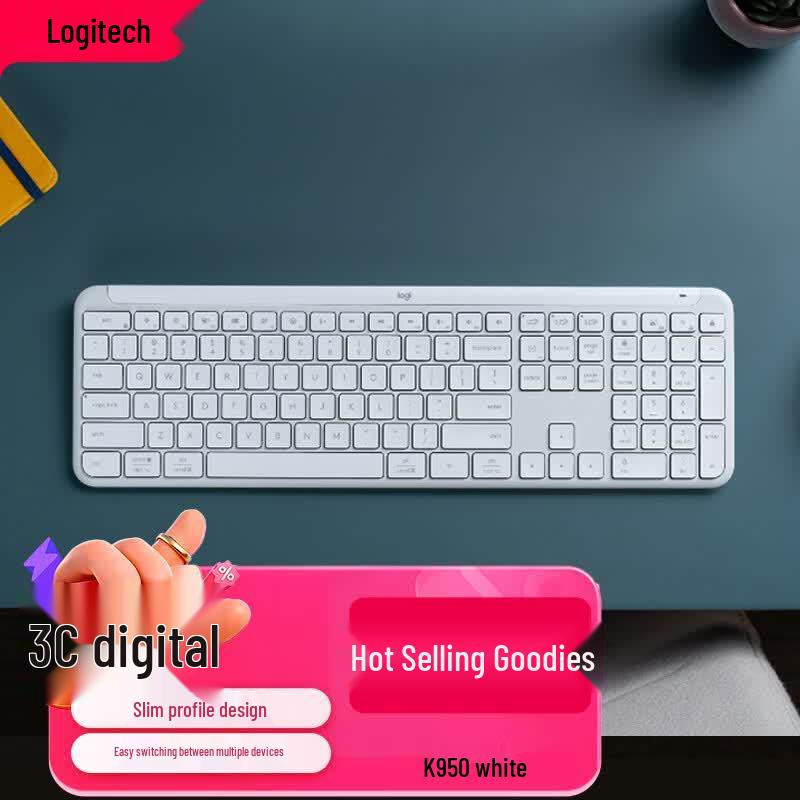 Logitech K950 Bluetooth Multi-Device Keyboard