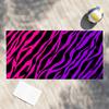 Zwart Witte Print Zebra Handdoek Douche Sauna Reizen Spa Sneldrogend Sportschool Accessoires Zacht Grote Strandhanddoeken