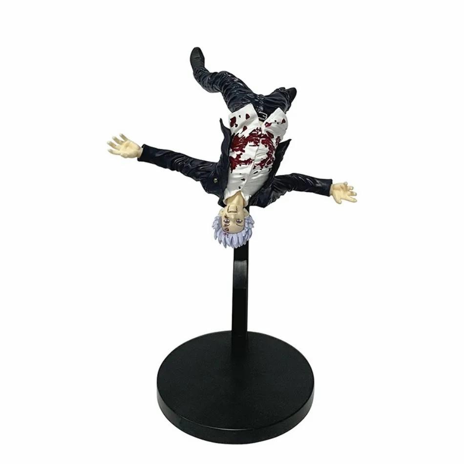 19cm Figure Anime Jujutsu Kaisen Satoru Gojo Cool Combat Style Action Model Doll Toy Collection Desktop Birthday Gift PVC Poseable Articulated Scale