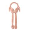 Jumping Earmuffs Fine Plush Cold-resistant Rabbit Design Winter Warm Ear Warmer for Outdoor