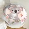 1pc Koala Flowers Pattern Umbrella  Automatic Opening and Closing Umbrella, High Quality Umbrella, Ideal Gift for Her 264