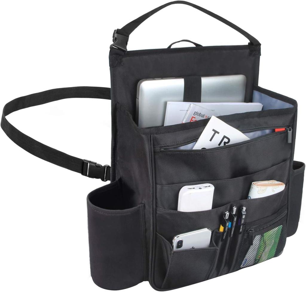 Xenophoria Car Storage Passenger Seat Black Pocket, Storage, Water-Repellent,