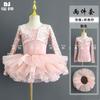 Damen Balletttrikot Rosa Tanzkleidung Damen Oberteile Tutu Tanzkleidung Balletttrikot Frau Balletttrikot Erwachsene Bühnenkostüm Tutu