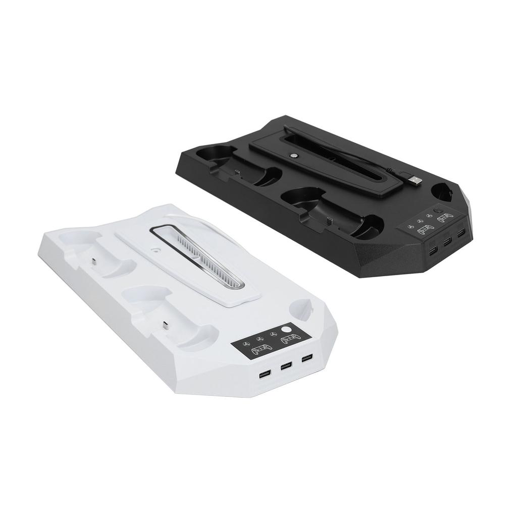Console Cooling Stand Quiet 3 USB Hub  Controller Charger Console Vertical Station for  Slim