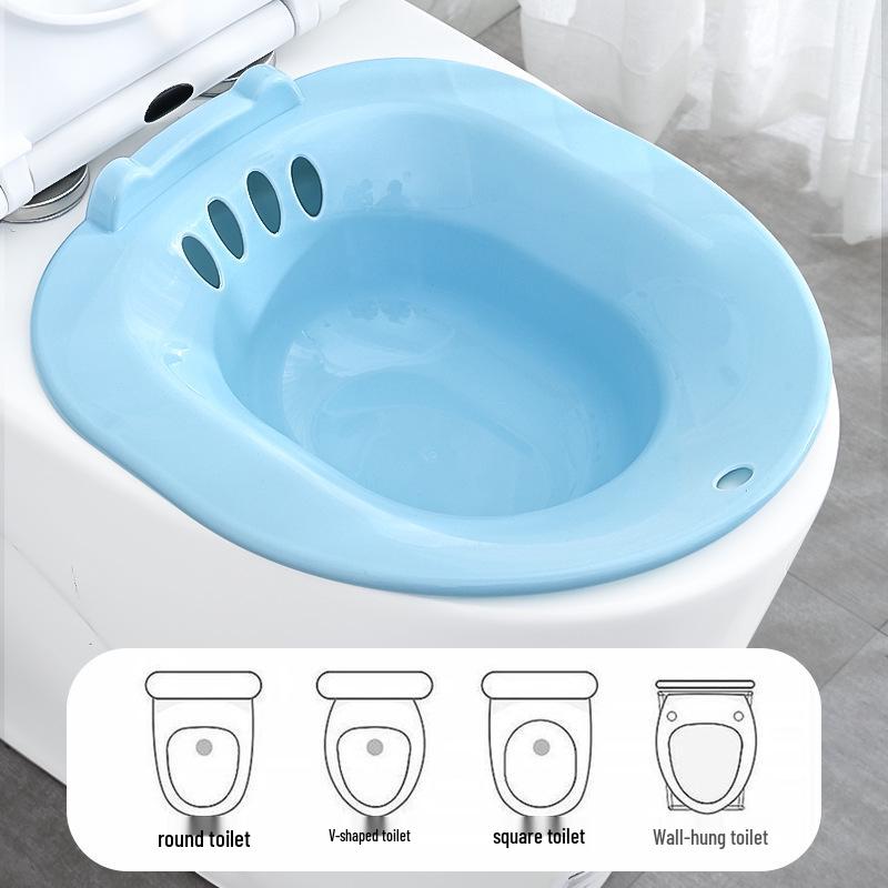 Postpartum & Elderly Care Bidet Basin: Squat-Free Wash for Private Parts, Hemorrhoid Relief, Toilet Care for Pregnant Women