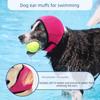 Waterproof Dog Ear Muff Headband Noise Reduction Anxiety Relief Calming Ear Wrap for Small Medium Dogs Winter & Swimming Pet Ear Cover